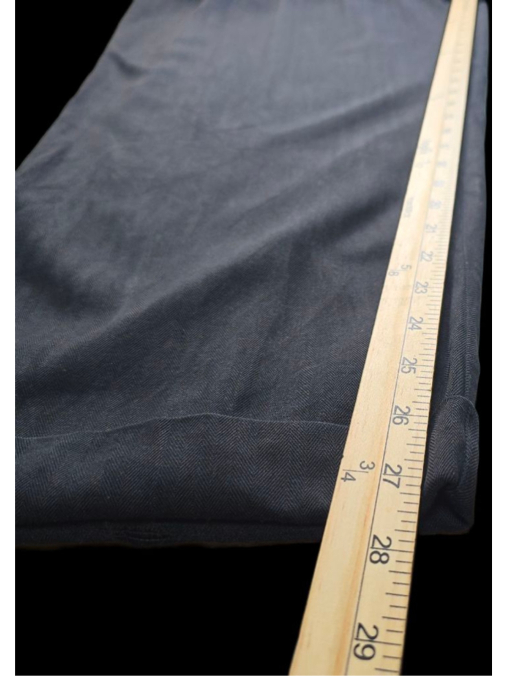 Tommy Bahama 100% Silk Black Pleated Cuffed Dress Pants Mens 38 - Picture 7 of 9